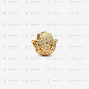 Pandora Textured Hamsa Hand Mini Charm|Pendant